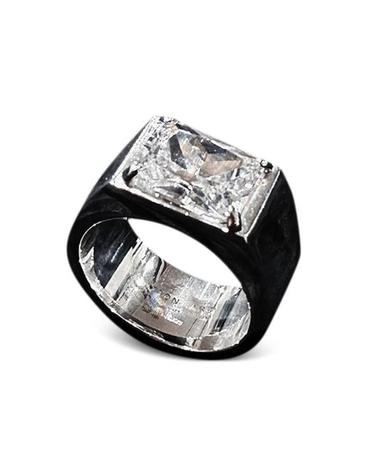 Bague Sertie De Cristaux Hatton Labs pour homme en coloris Black