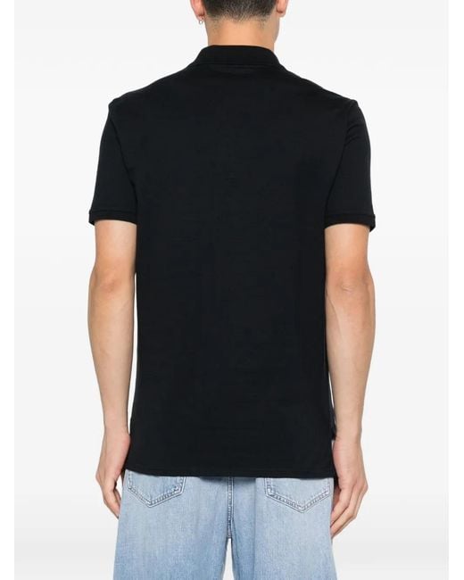 Givenchy Black Short Sleeve Polo for men