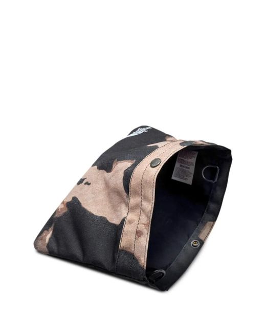Supreme Black X The North Face Bleached Denim Print Shoulder Bag