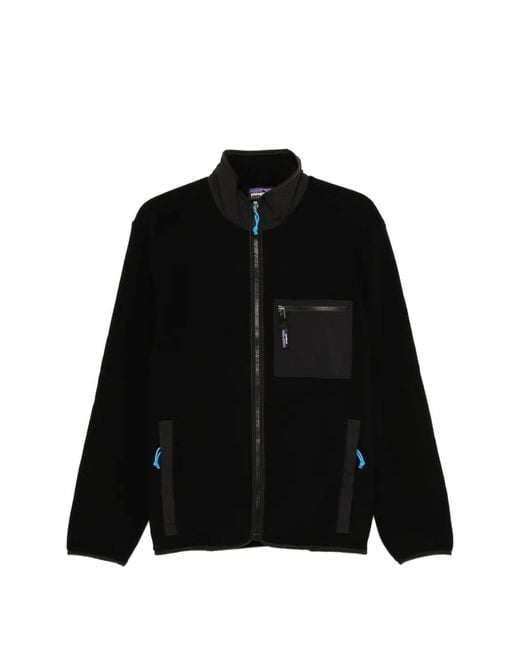 Patagonia Synchilla Jack Met Ritszak in het Black voor heren