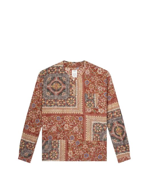 Visvim Overhemd Met Patchwork in het Brown voor heren