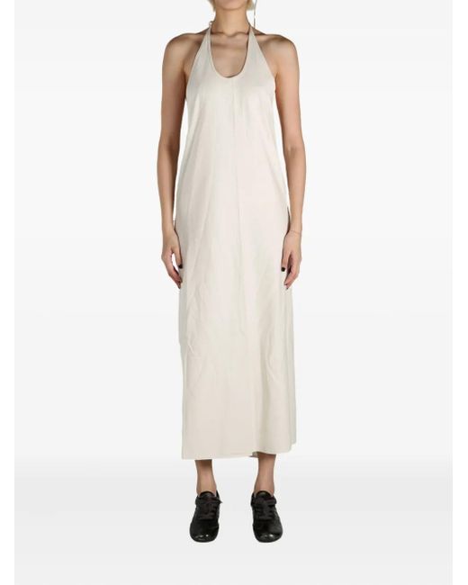 Baserange White Silk Dress
