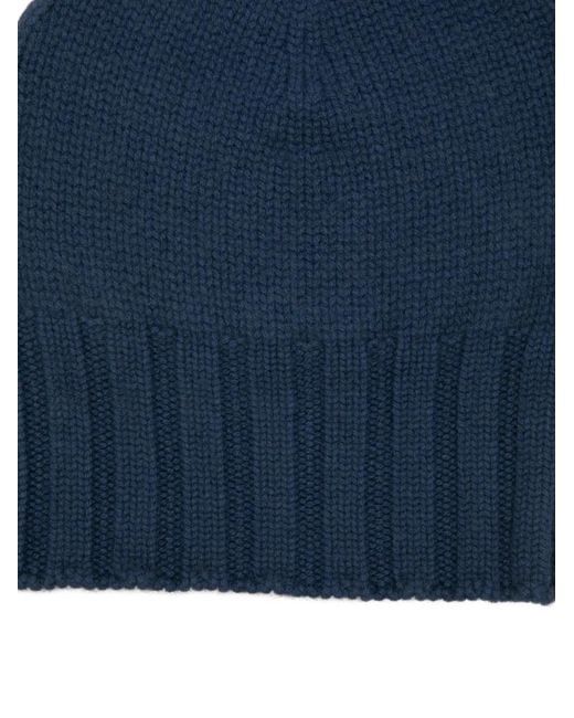 Be You Blue Ribbed Beanie