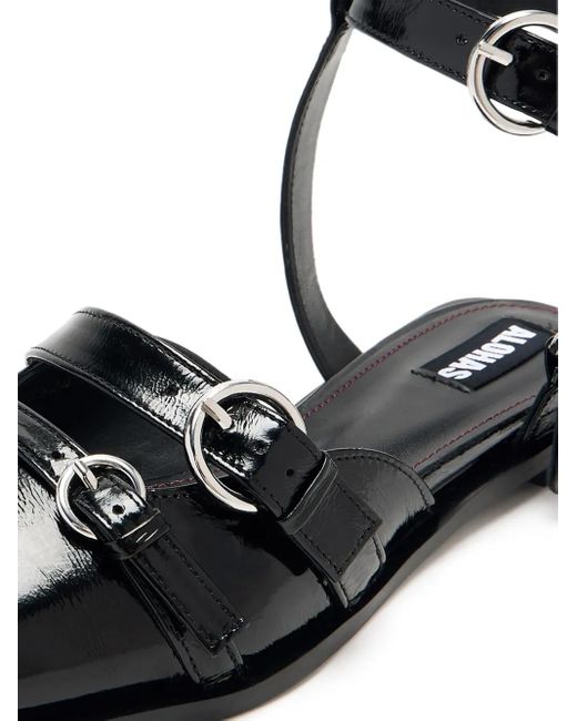 Alohas Black Thalara Ballet Flats