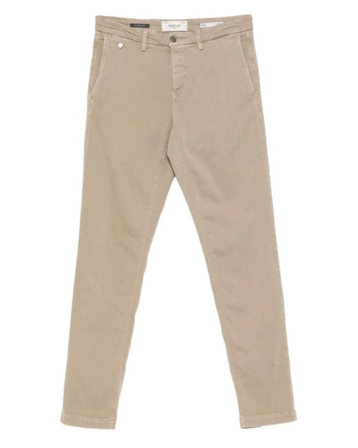 Replay Natural Chino Trousers for men