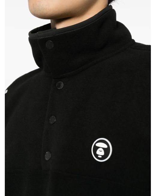 Sweat À Logo Appliqué Aape By A Bathing Ape pour homme en coloris Black
