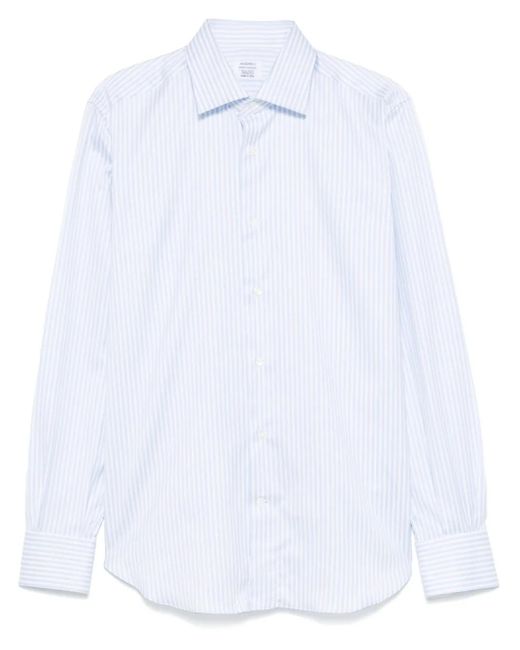 メンズ Mazzarelli ストライプ シャツ White