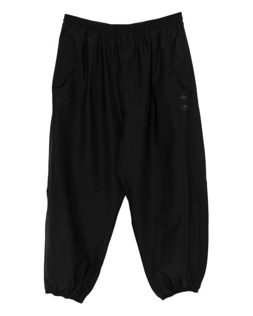 Adidas Black X Willy Chavarrialogo-Detail Track Pants for men