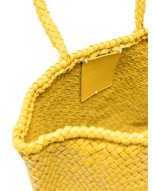 Dragon Diffusion Yellow Small Grace Tote Bag