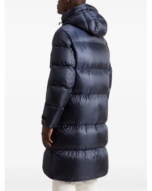 Woolrich Blue Padded Puffer Jacket for men
