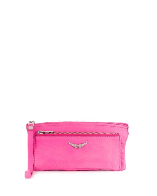 Pochette Etoile Zadig & Voltaire en coloris Pink