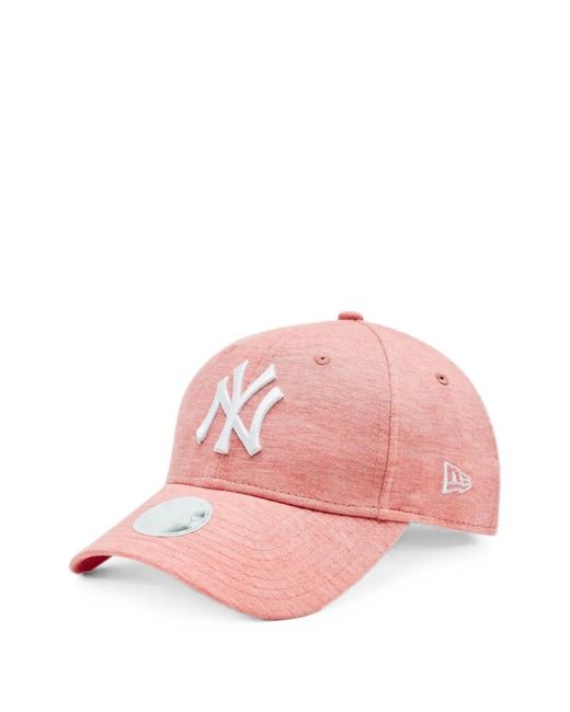 KTZ Pink Embroidered-Logo Baseball Cap