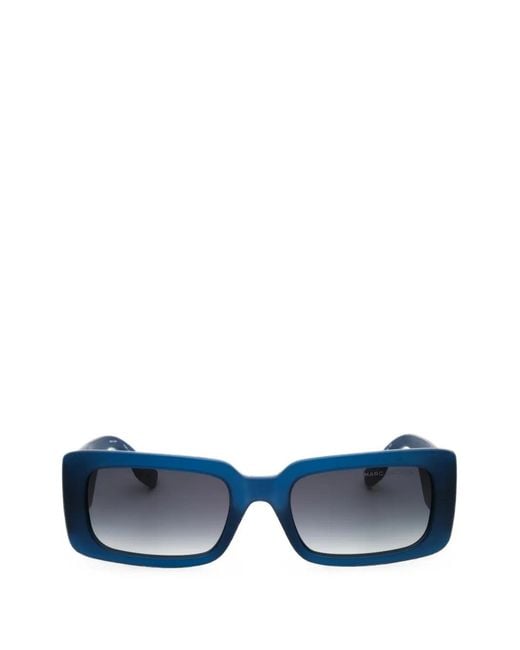 Marc Jacobs Blue The Sunglasses Rectangular-Frame Sunglasses