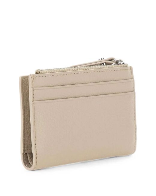 Gianni Chiarini Natural Grained Leather Dollaro Wallet