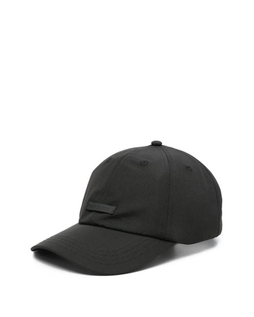 BERNER KUHL Black Logo-Patch Baseball Cap for men