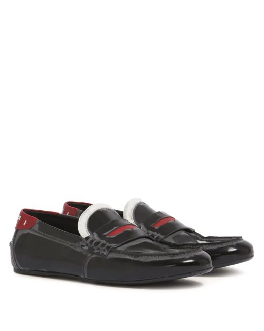 メンズ Marni ペニーローファー Black
