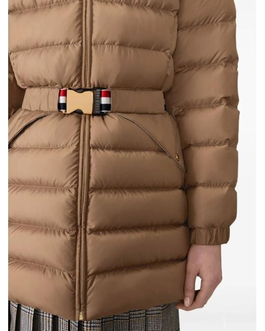 Thom Browne Brown Ultra-Light Down Jacket