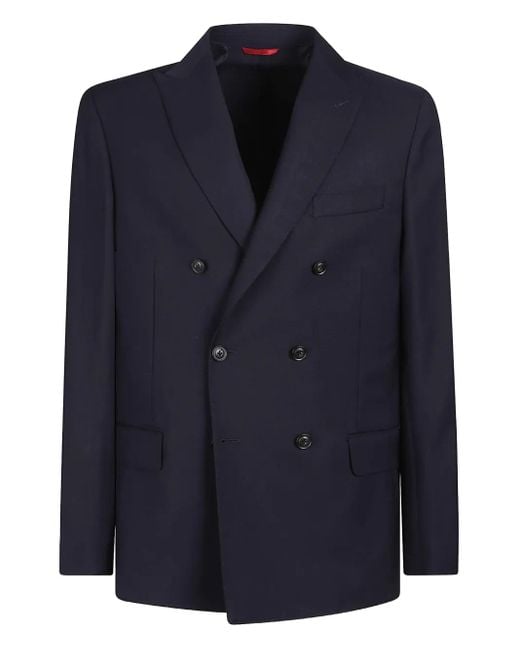Fay Klassische Cabanjacke in Blue für Herren