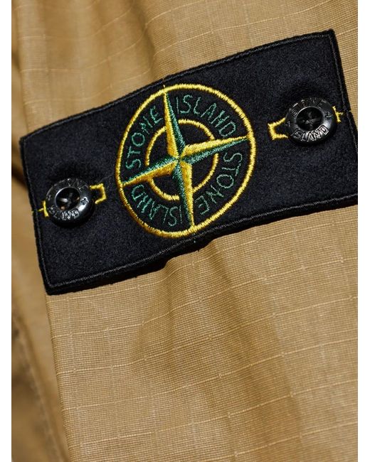 Stone Island Natural Buttond Pocket Overshirt for men