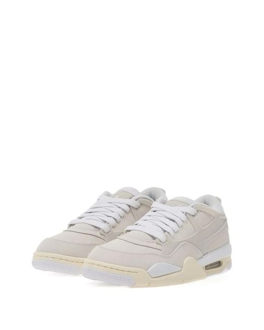 Nike White Air Jordan 4 Rm Sneakers for men