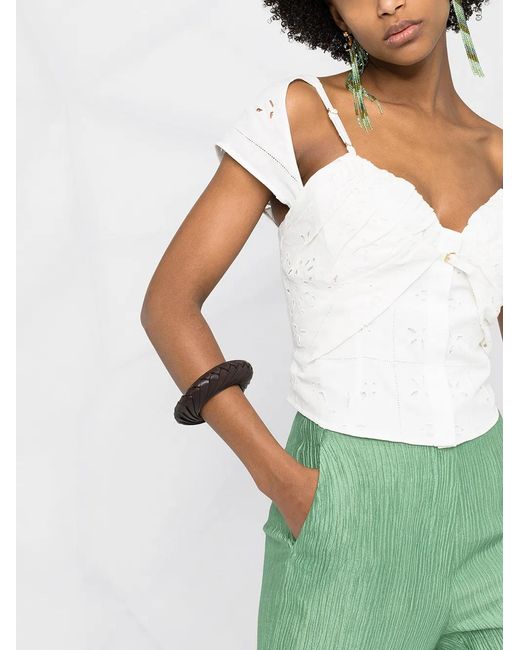 Jacquemus White Le Tovallo Blouse