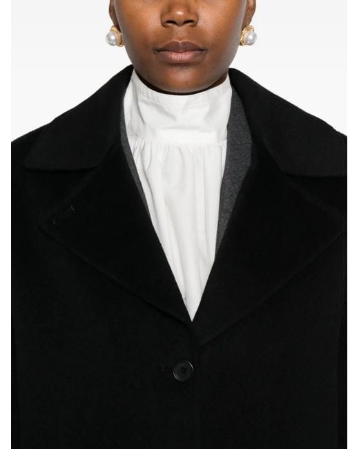 Cappotto Con Bottoni di Anine Bing in Black