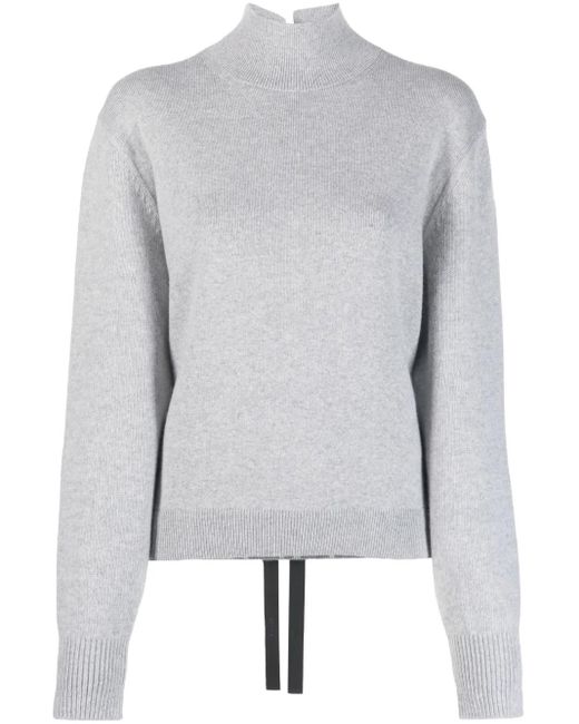 Fendi Gray Turtlenecks