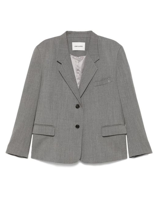 Low Classic メランジ ジャケット Gray