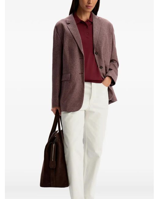 12 STOREEZ Blazer Met Knopen in het Brown