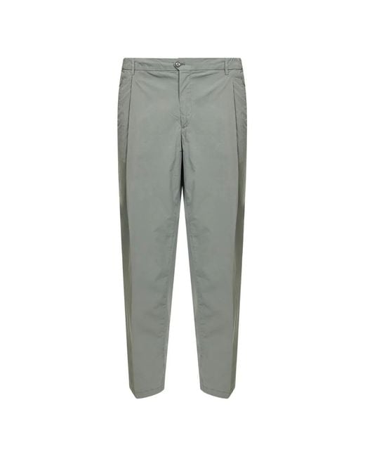 Briglia 1949 Gray Straight-Leg Trousers for men