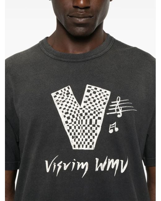 Camiseta Jumbo Visvim de hombre de color Black