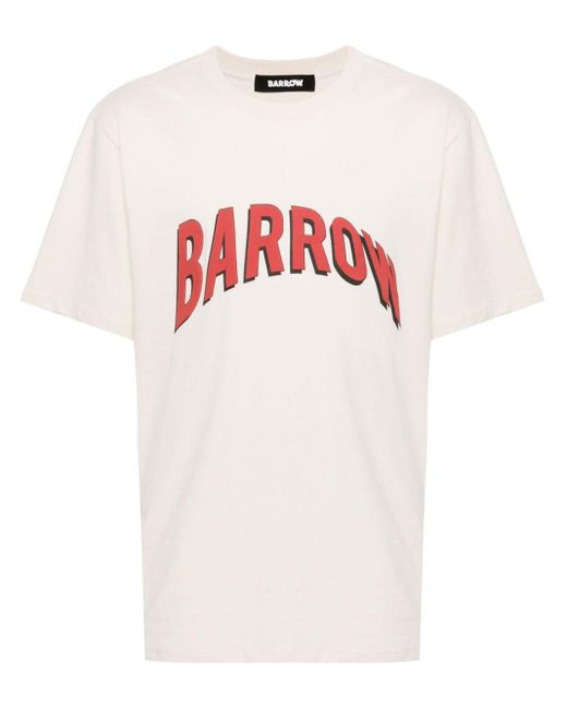 Barrow ロゴ Tシャツ White
