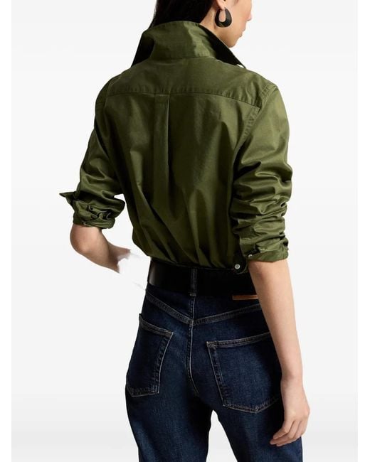 Polo Ralph Lauren Green Pony-Embroidered Shirt