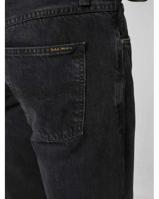 Nudie Jeans Blue Rad Rufus Straight-Leg Jeans for men