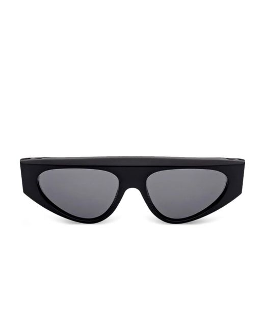 Sportmax Black Oval-Frame Sunglasses