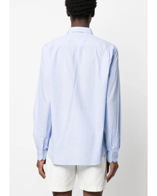 Orlebar Brown Button-Up Overhemd in het Blue voor heren