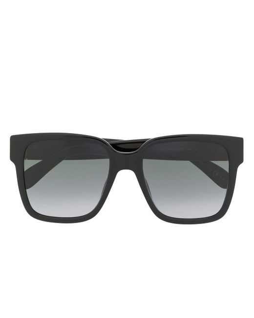 Givenchy Black Eckige Sonnenbrille