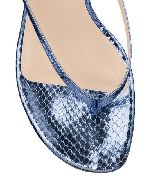 Stuart Weitzman White Jimena Sandals