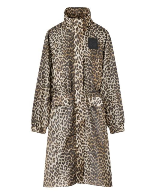 Ganni Multicolor Recycled Polyamide Parka