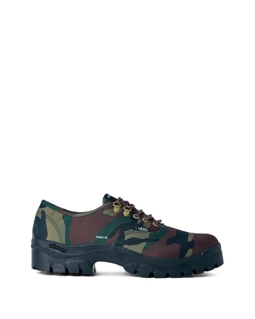 OAMC Blue X Vans Baskets À Motif Camouflage for men