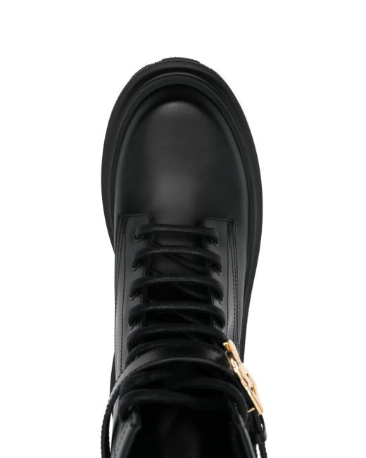 Dolce & Gabbana Black Ankle Boot Shoes