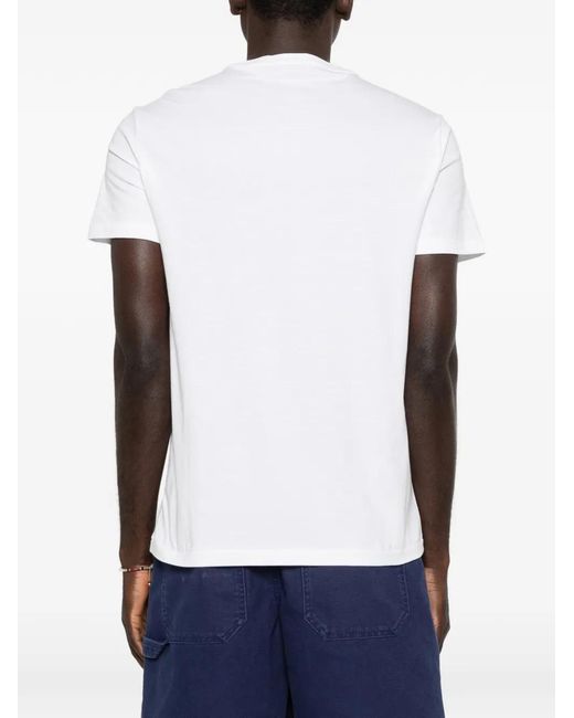 Polo Ralph Lauren White Short Sleeves Summer Bear T-Shirt for men