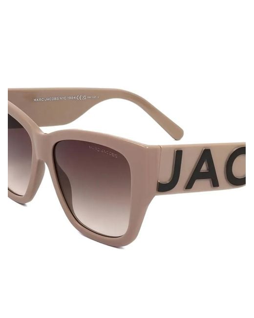 Marc Jacobs Pink Square-Frame Sunglasses
