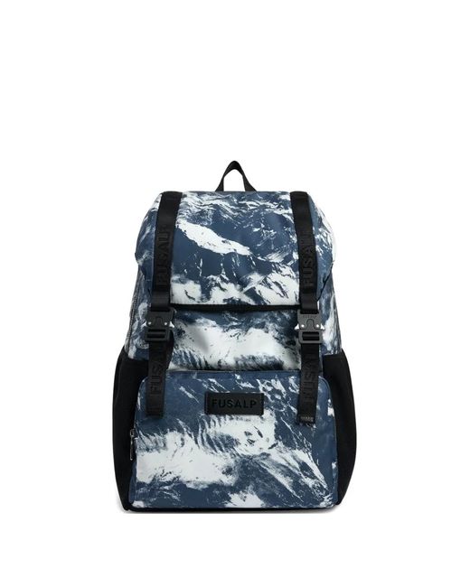 Fusalp Blue Zip-Fastening Backpack