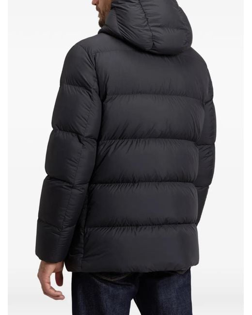 Woolrich Black Cloud Davis Padded Jacket for men