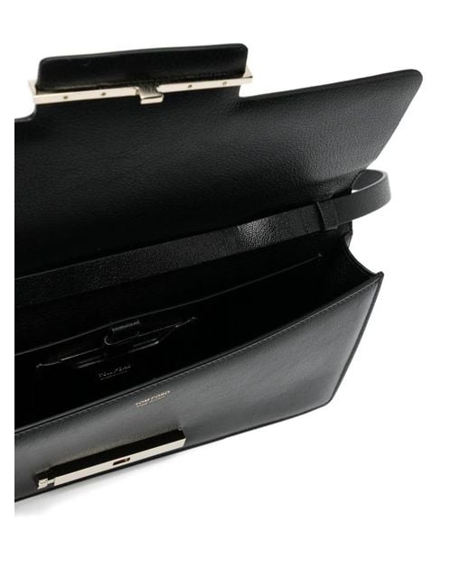Tom Ford Black Aube Shoulder Bag
