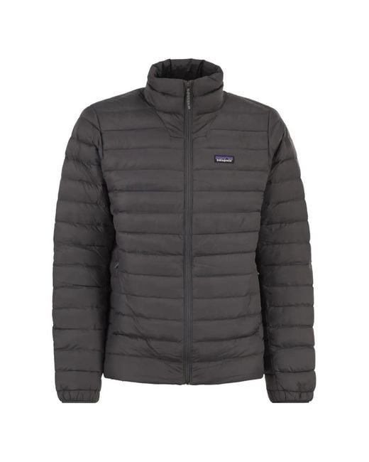 Patagonia Gray Down Sweater Quilted Jacket for men