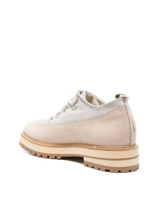 Eleventy White Lace-Up Shoes for men