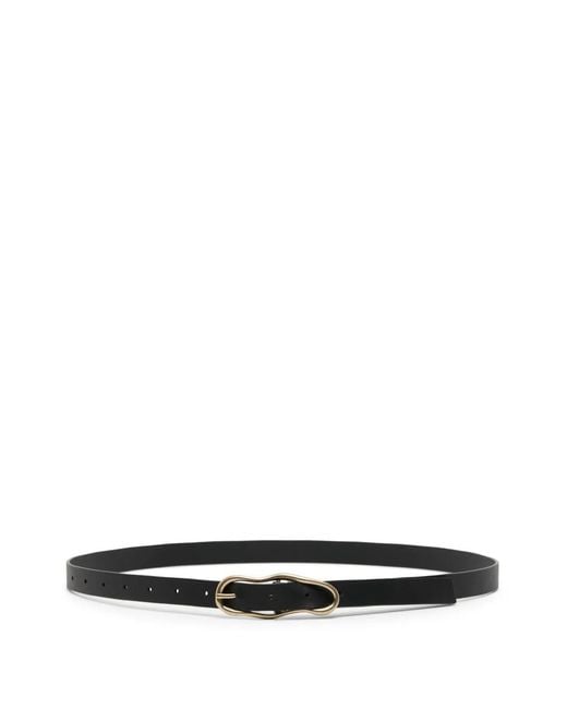 Marsèll White Groviglio Leather Belt