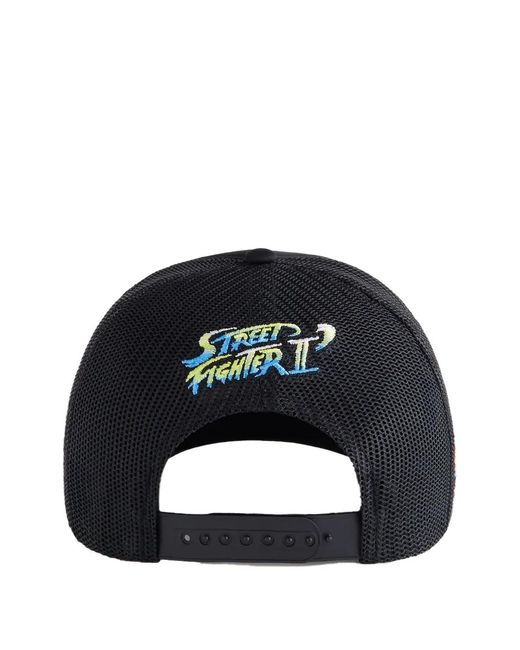 Kith Blue Capcom Nolan Chun Li Trucker Hat for men